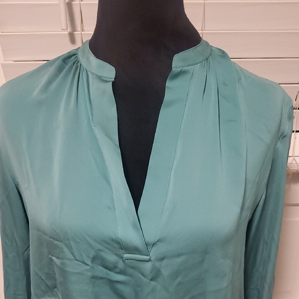 Ralph Lauren Teal Blouse NWT - Picture 3 of 8